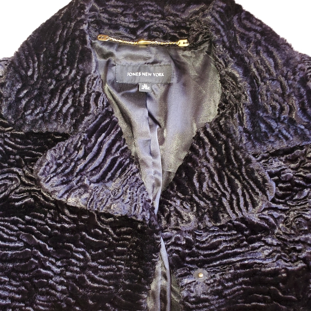 Jones New York textured jacket